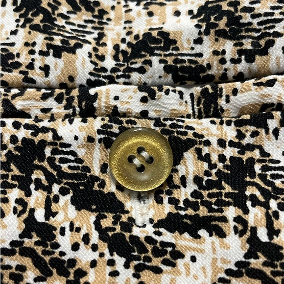 SPORT HALEY Skort Dauphine Skirt Pullon Golf/Tennis Beige/Black/White Womens 4 - Picture 7 of 10